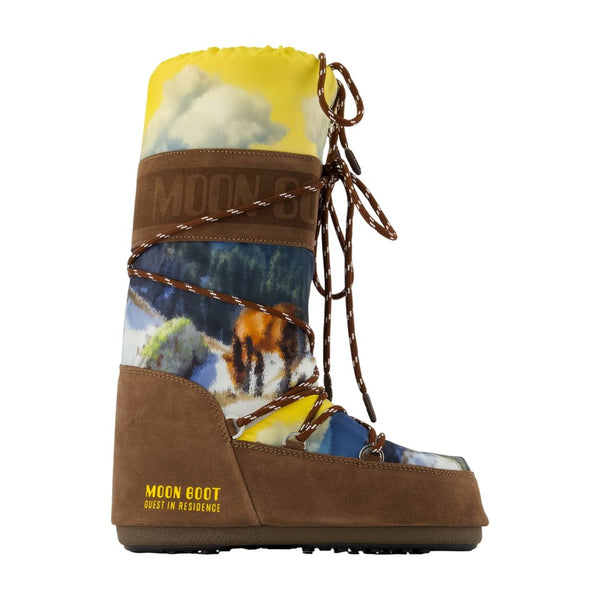 Moon Boot synthetic boot in multicolor