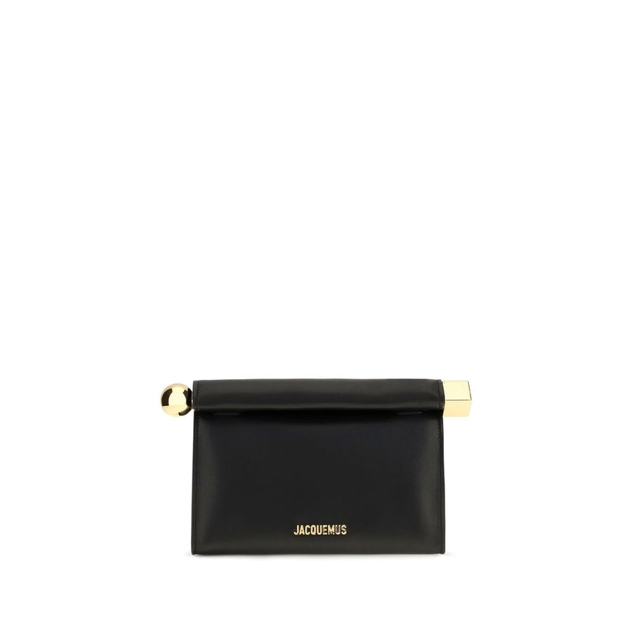 Black Lamb Ovis Aries Clutch Bag