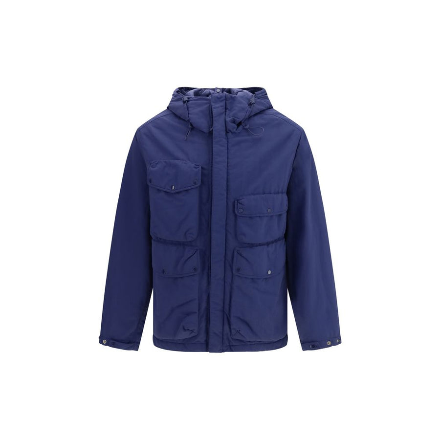 Blue Polyamide Shell Jacket Clothing