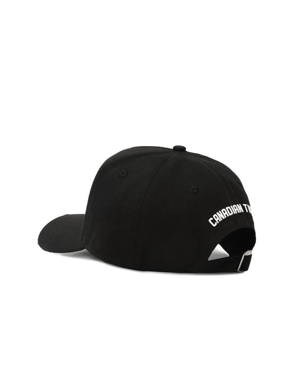 Dsquared2 BCM076605C000012124 100% Cotton baseball cap in black