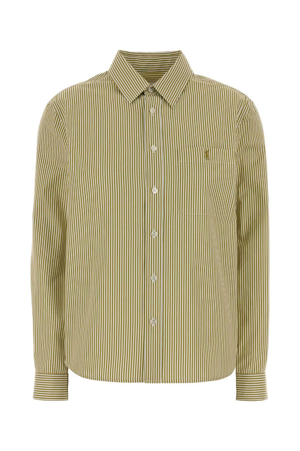 Saint Laurent 100% Cotton shirt in beige