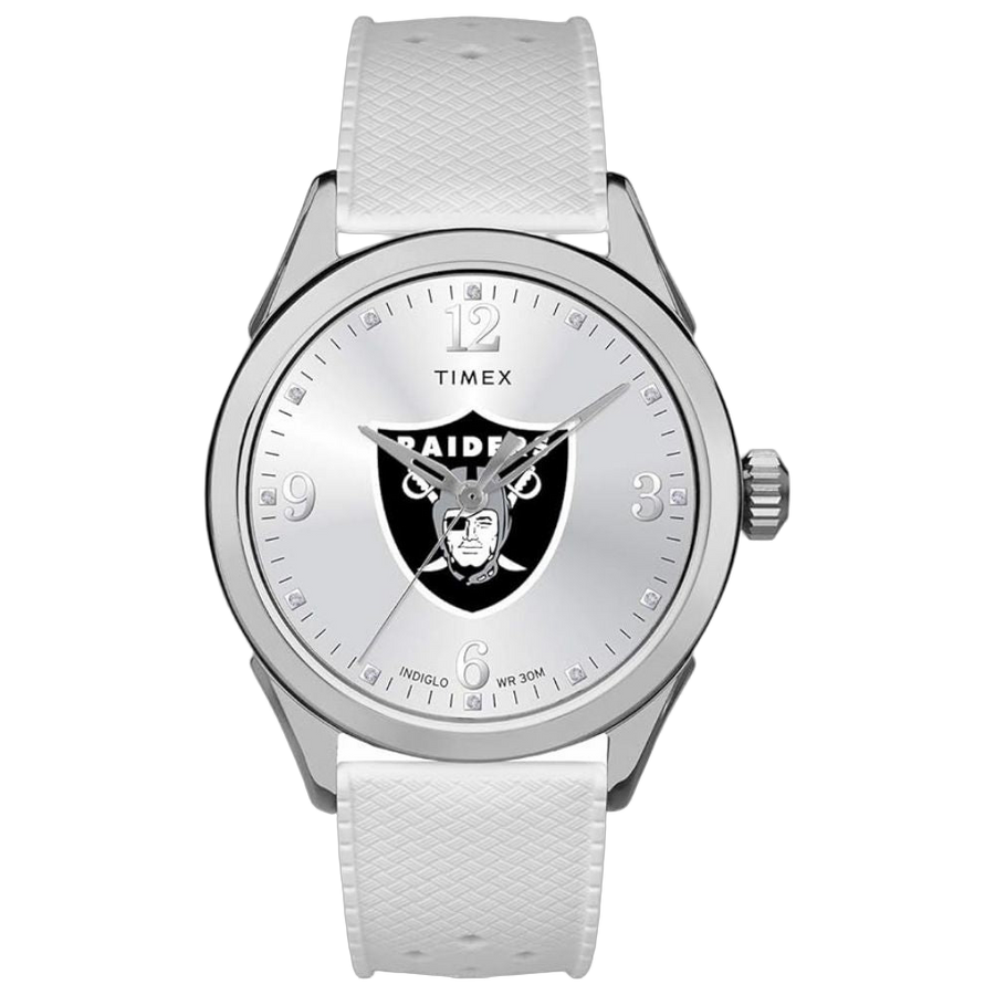 Timex watch in white