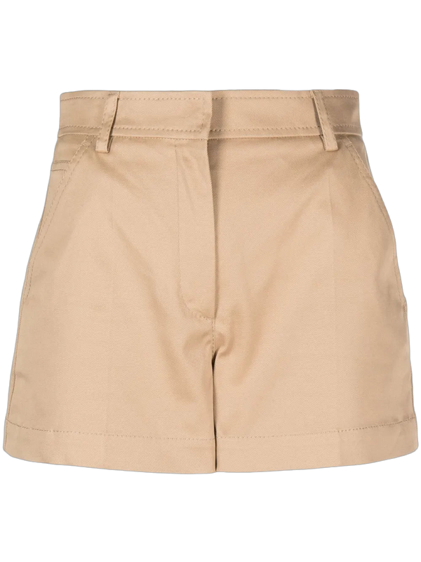 Valentino stretch-cotton shorts in beige