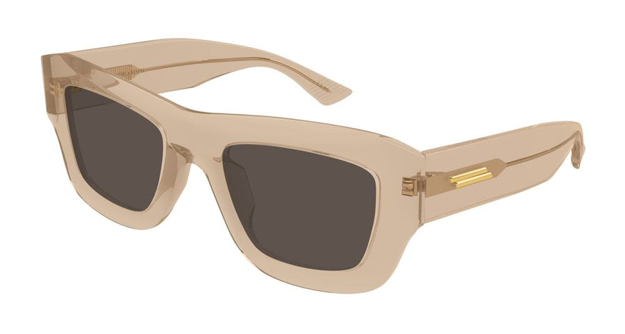 Sunglasses Bottega Veneta Bv1357s 004 Brown 50-21-140 Acetate