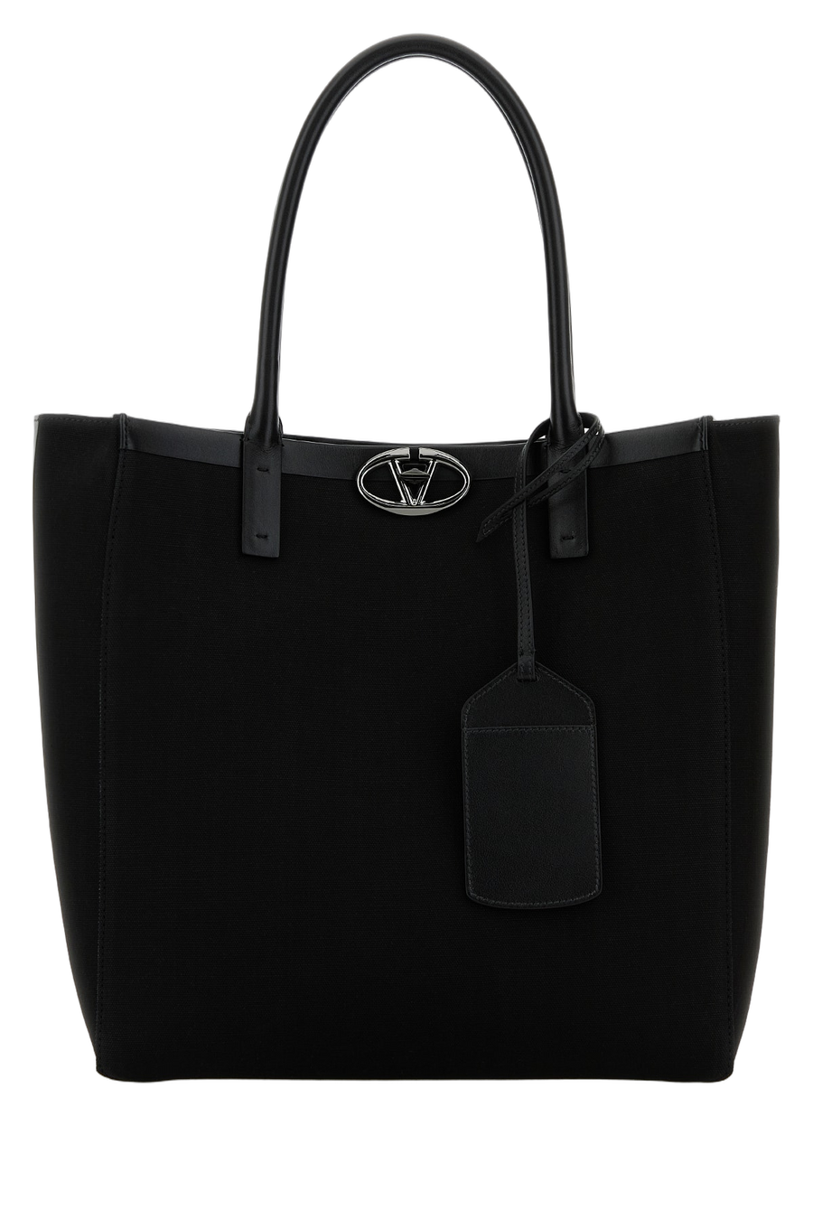 Valentino Garavani 100% cotton tote bag in black