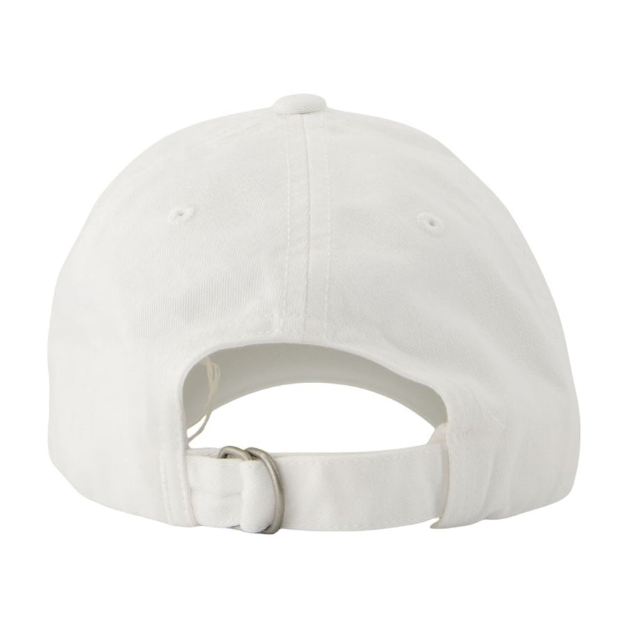 Acne Studios C40416-100 cotton baseball cap in white
