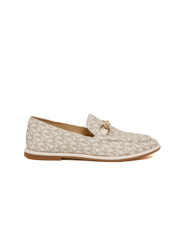Michael Kors Leather upper loafer in beige