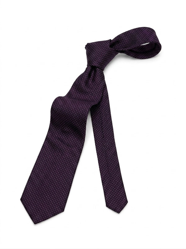 Purple Silk Tie