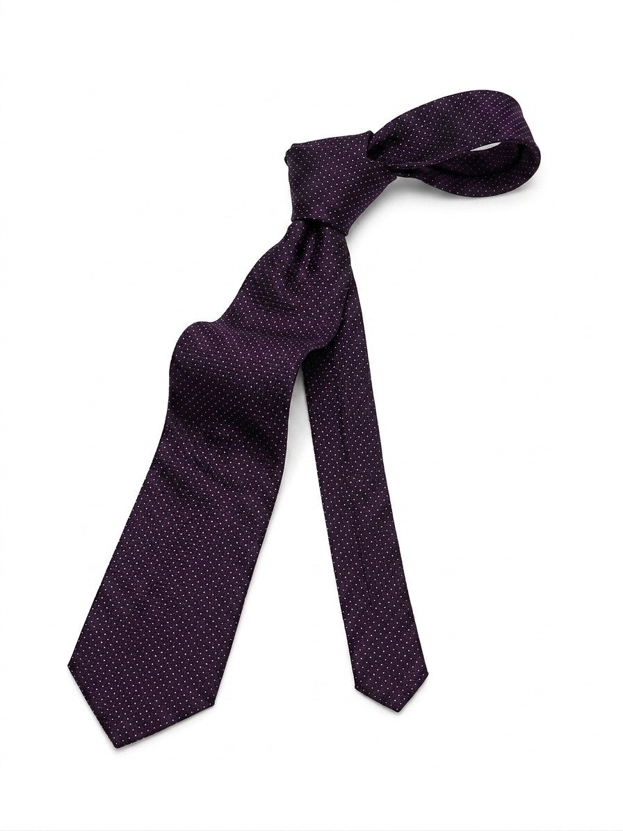 Purple Silk Tie