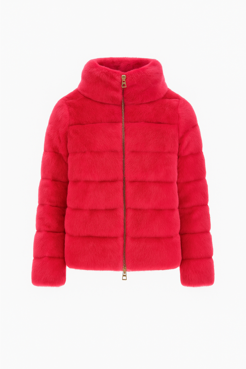 Herno Outer: 100% Polyester down jacket in red