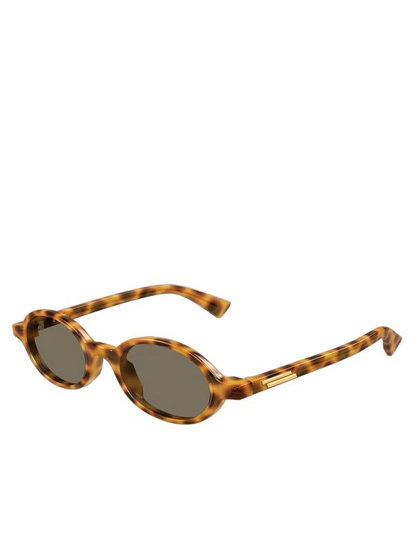Bottega Veneta BV1388S Recycled Acetate (frame) sunglasses in brown
