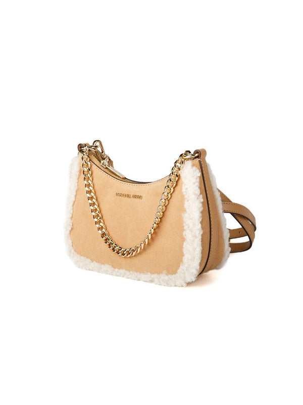 Michael Kors 100% Suede crossbody bag in beige