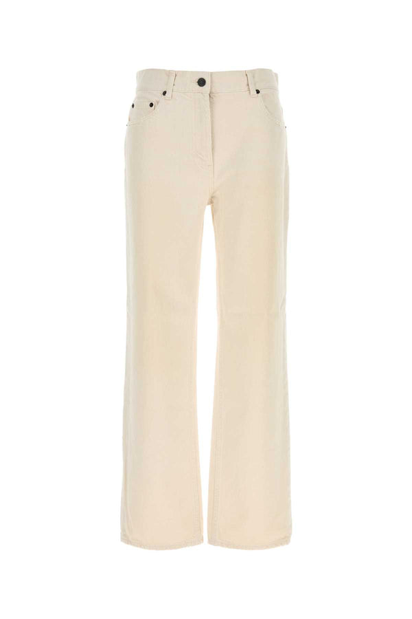 The Row Jean 100% Cotton jeans in beige