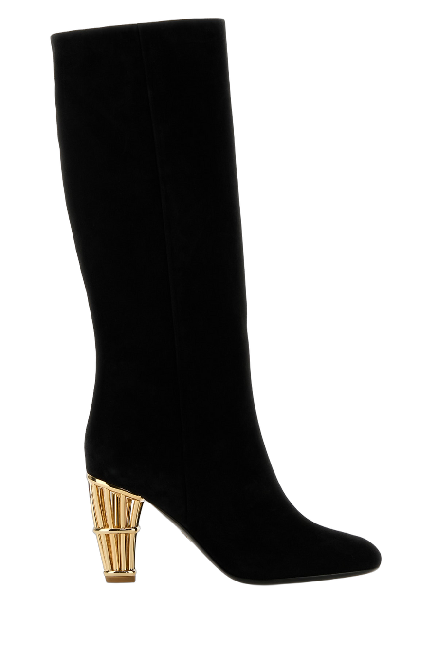 Ferragamo Neroneronero Upper: 100% Suede Calf; Lining: 100% Lamb; Sole: 100% Bos Taurus boot in black