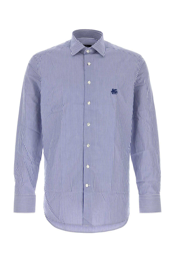 Embroidered Poplin Shirt S8461 Exterior: Cotton Camicie