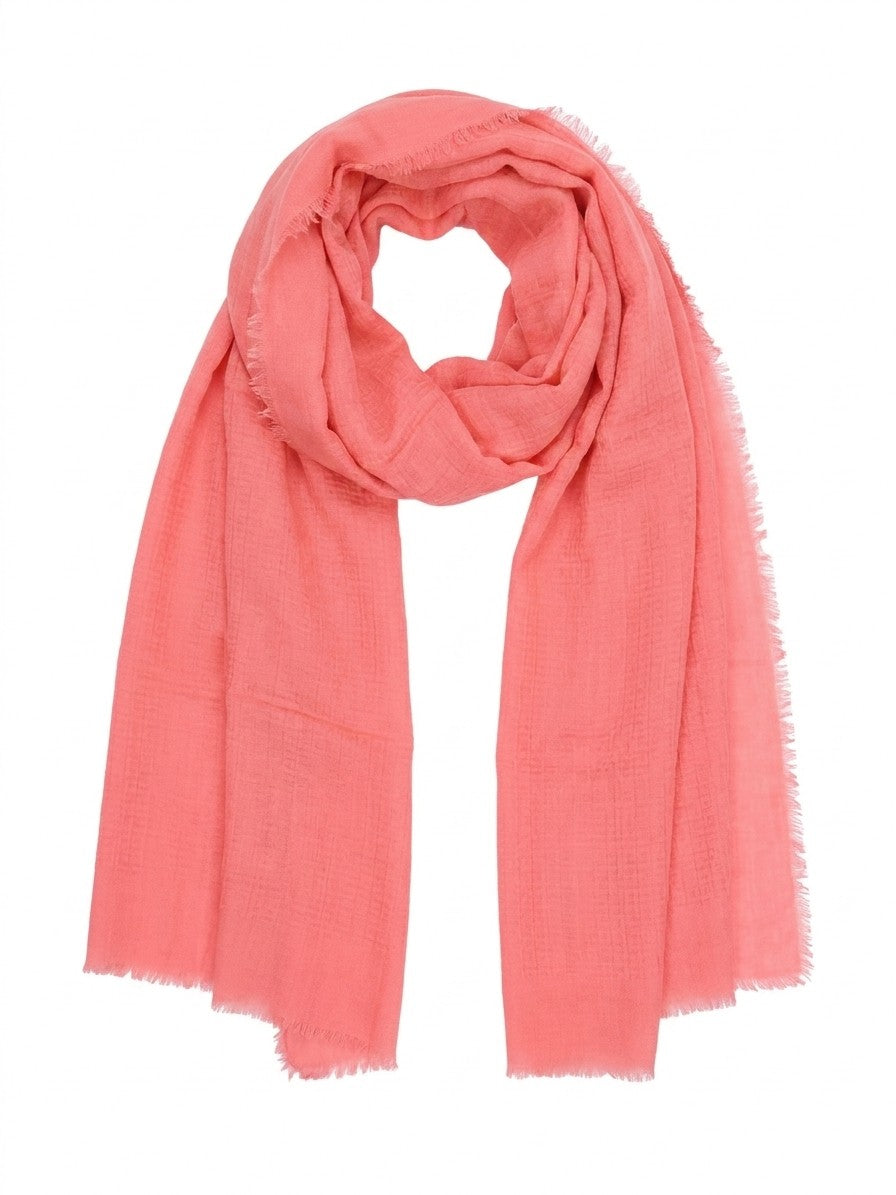 Orange Cashmere Facemask Accessory