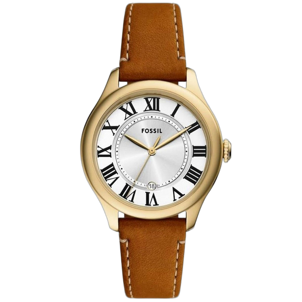 Fossil Stainless steel case watch in gold