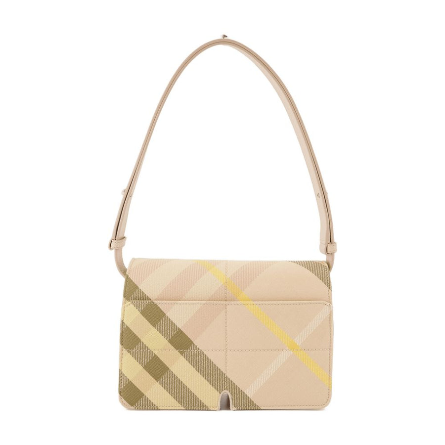Burberry synthetic shoulder bag in beige