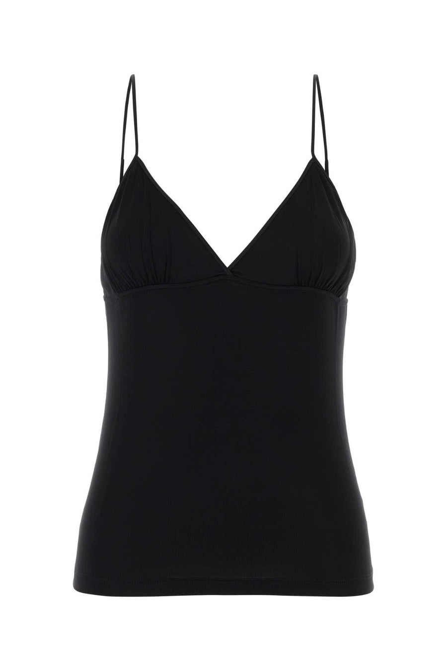 Top Fines Bretelles Noir Maglie