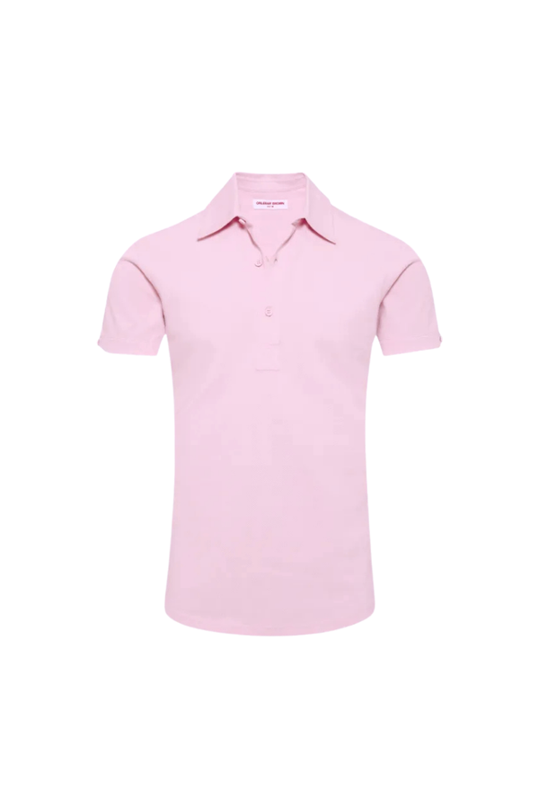 Orlebar Brown 100% Cotton polo in pink