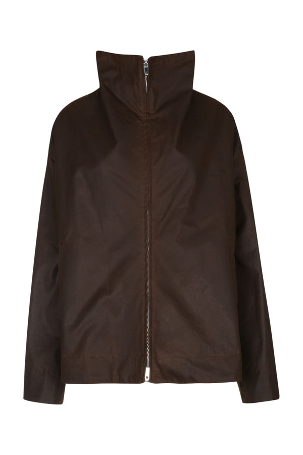Zipped Country Jacket Bark Cotton Giacche E Gilet