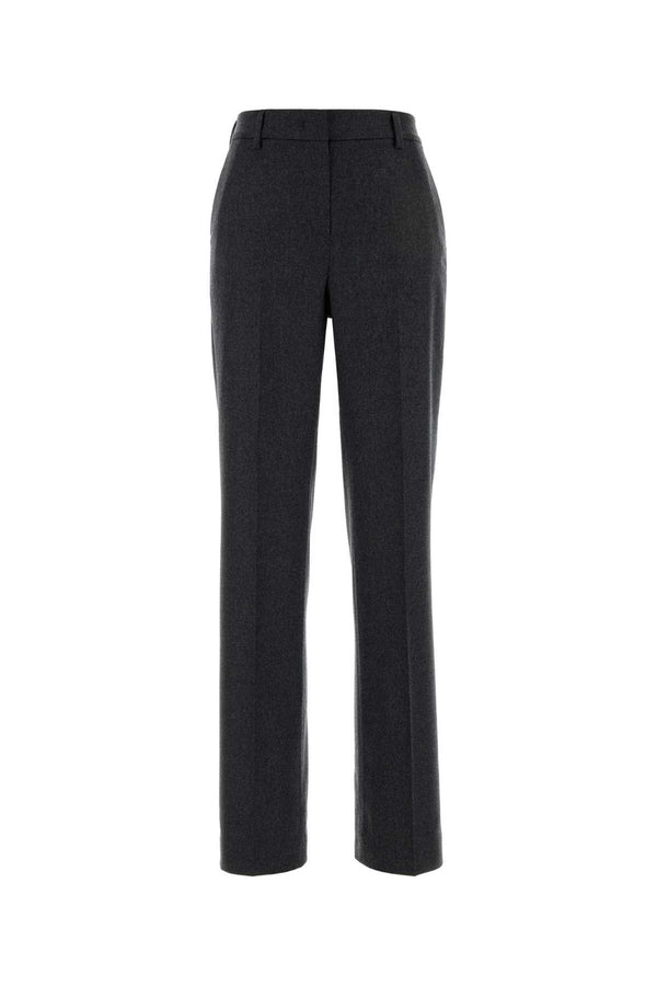 Graphite Wool Blend Ambra Pant Grigio Pantaloni