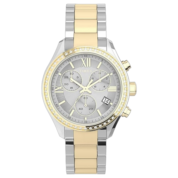 Timex watch in silver