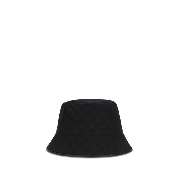 Black Polyester Bucket Hat