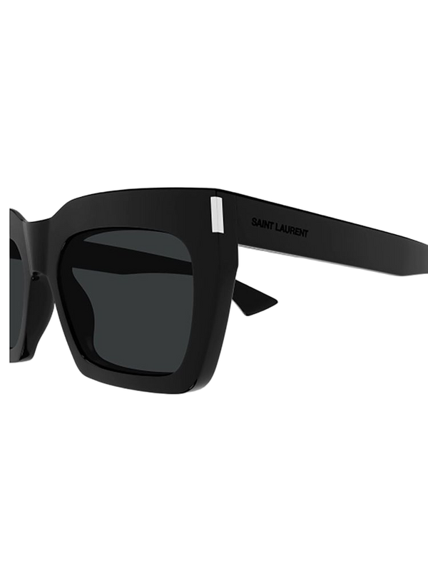 Saint Laurent SL Recycled acetate frame sunglasses in black