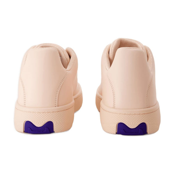 Burberry calfskin sneaker in beige
