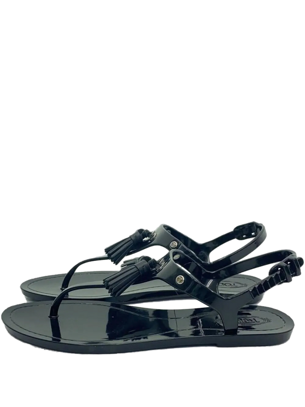 Tod's sandals in black
