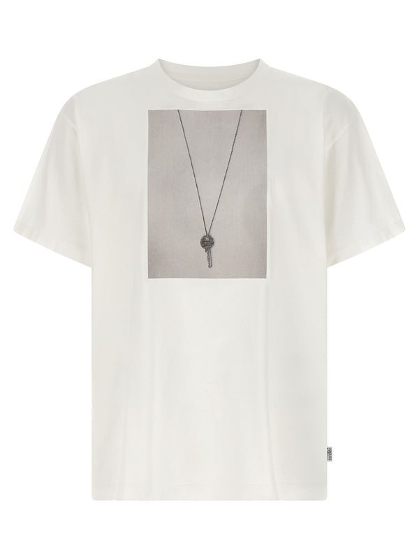 MM6 Maison Margiela 100% cotton t-shirt in white