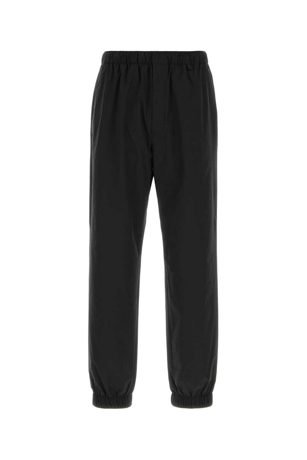 Moncler 100% Elastomultiester joggers in black