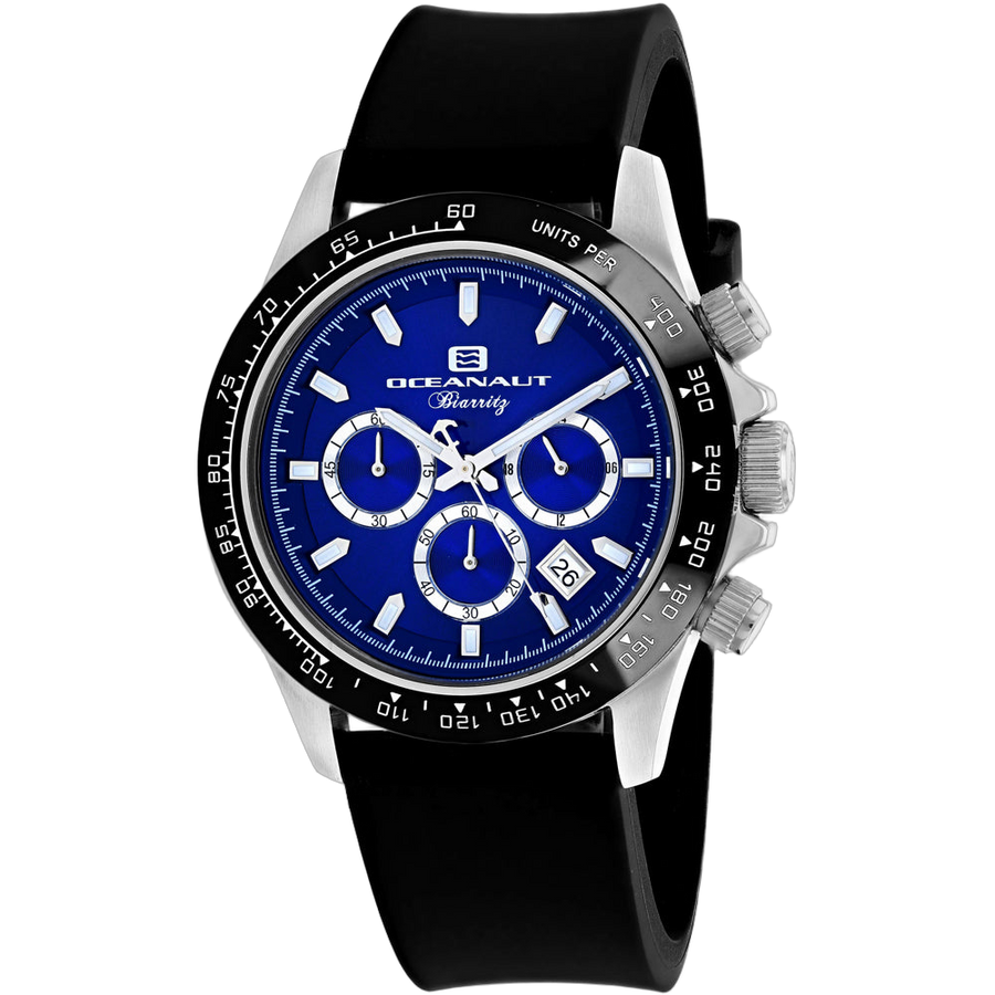 Oceanaut Stainless steel case watch in blue