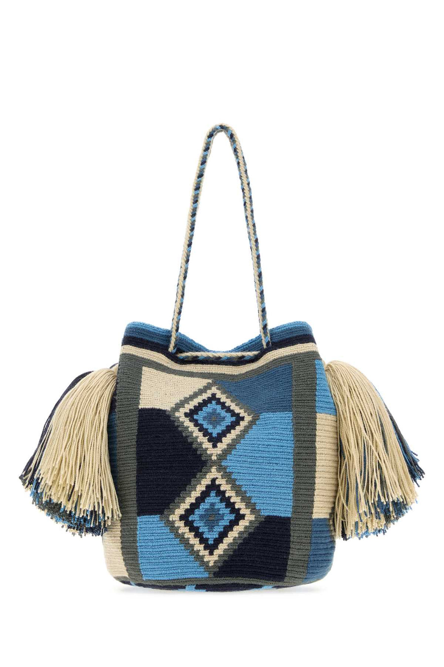 JW Anderson 100% Acrylic bucket bag in blue