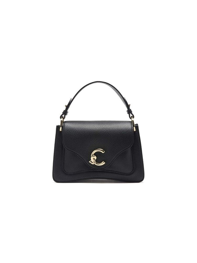 Coccinelle 100% Cowhide shoulder bag in black