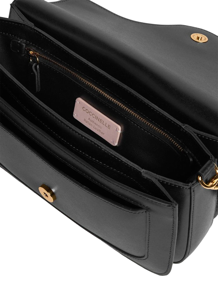 Coccinelle 100% Calf Split shoulder bag in black