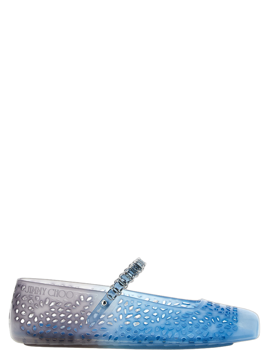 Jimmy Choo 85% TPU ballet flat in blue