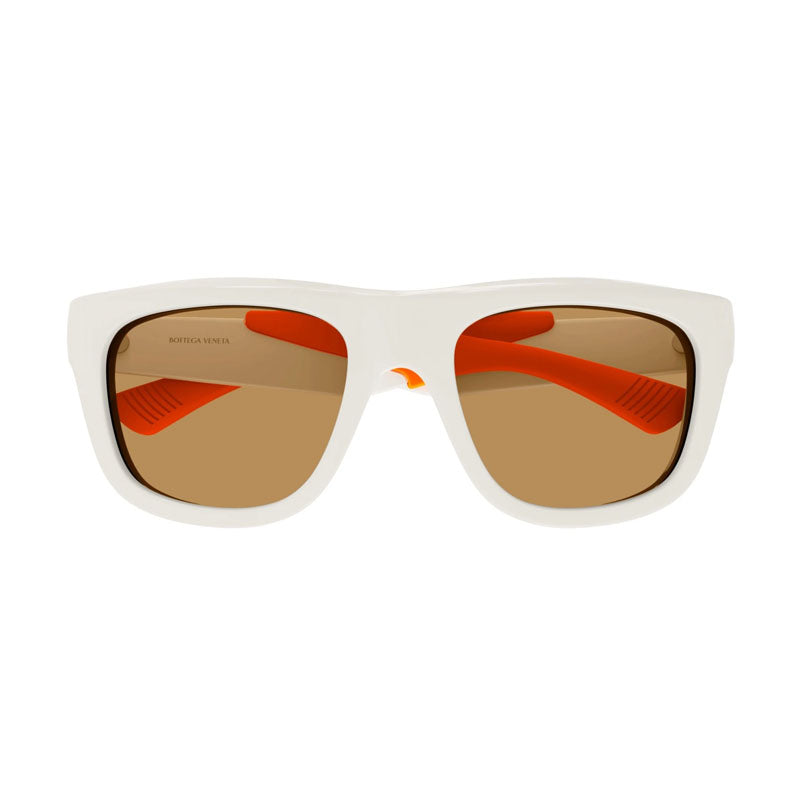 Bottega Veneta BV1233S003 Acetate frame sunglasses in white