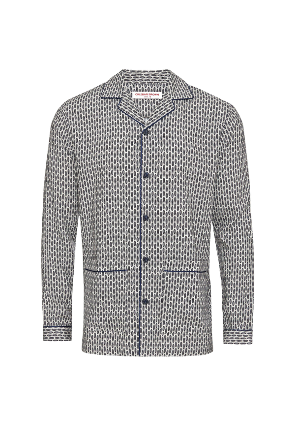 Orlebar Brown 100% Lyocell shirt in gray