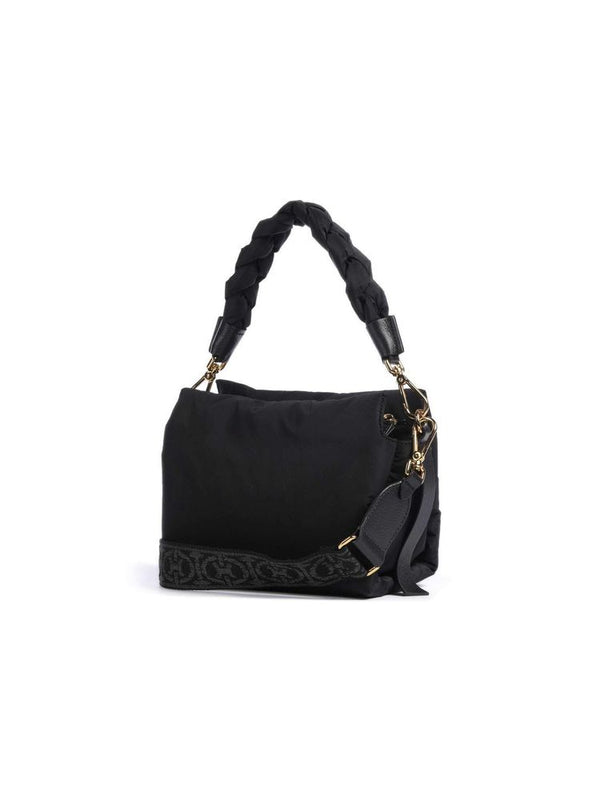 Coccinelle 70% Polyester shoulder bag in black