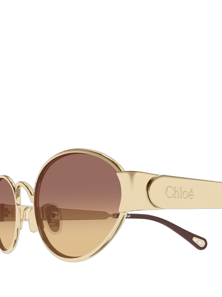 Chloé CH0355S Metal sunglasses in gold