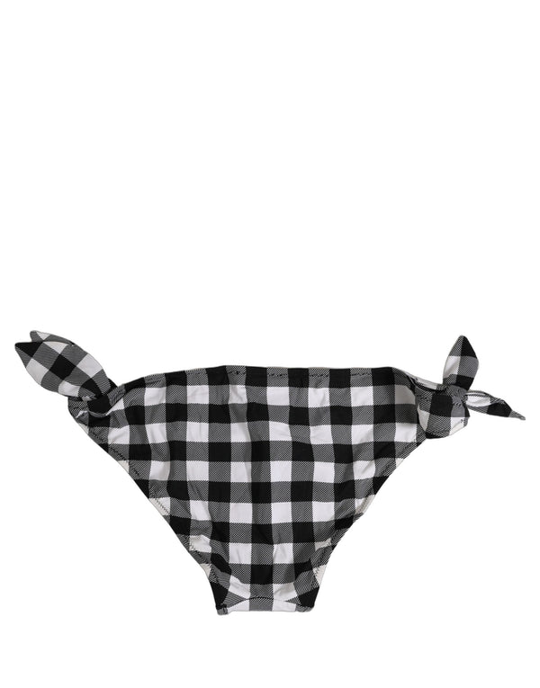 Dolce & Gabbana 75% Nylon bikini bottom in black