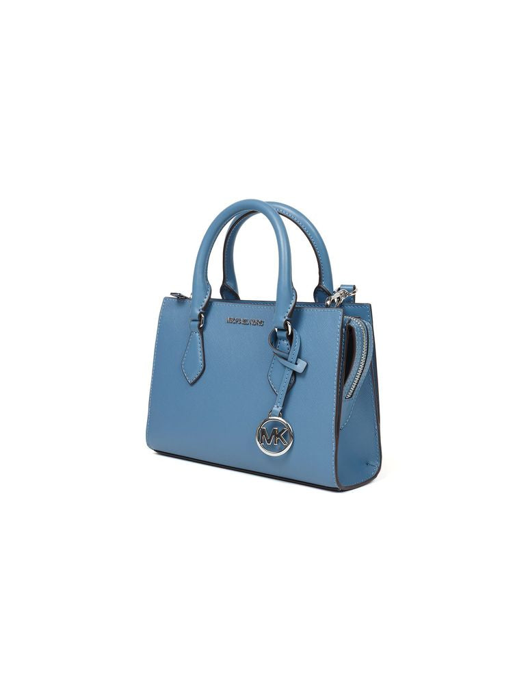Michael Kors 88.92% Coated Canvas satchel bag in blue