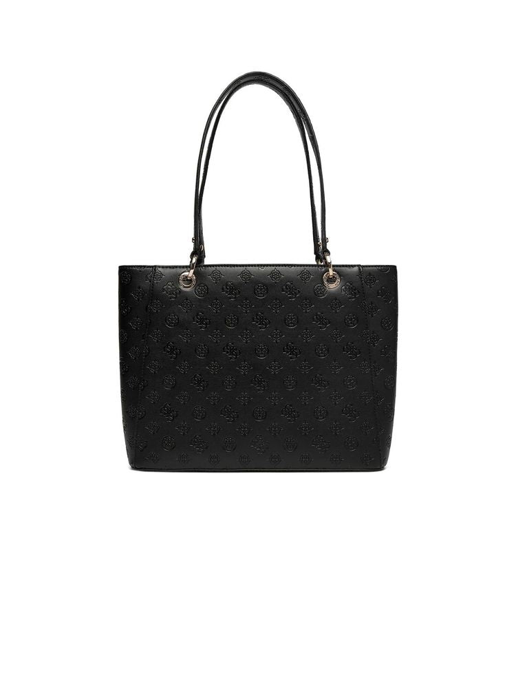 Guess 100% Polyurethane tote bag in black