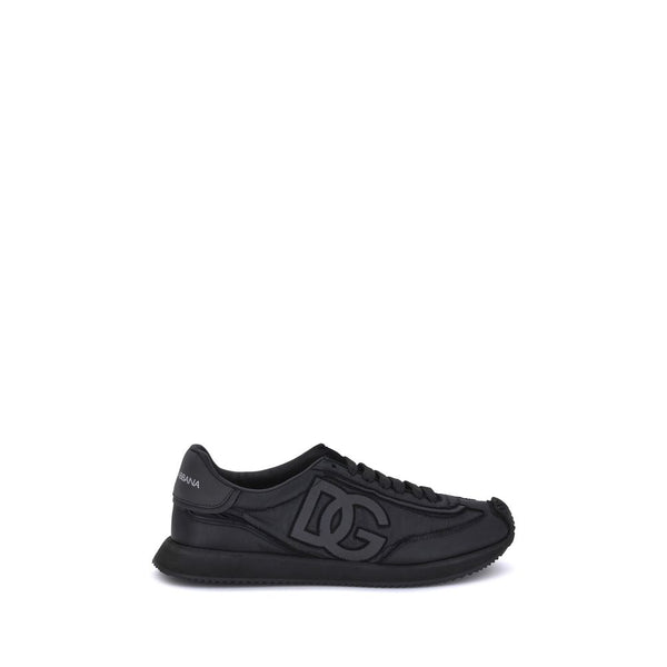 Dolce & Gabbana Upper 100% Fabric sneaker in black