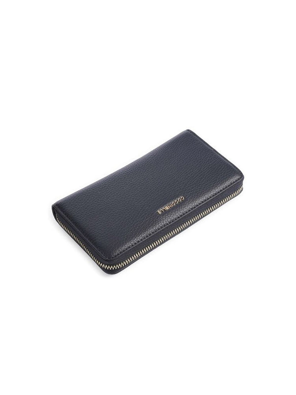 Coccinelle 100% Cowhide wallet in navy