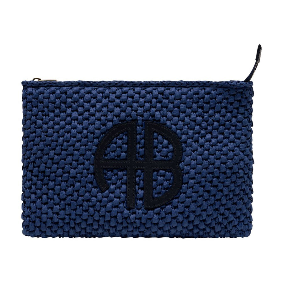 Anine Bing Synthetic clutch in blue