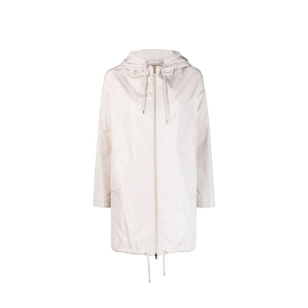 Herno 100% Polyester raincoat in white