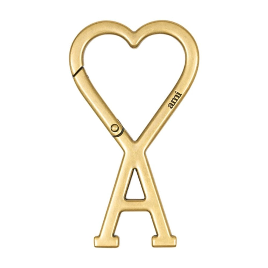 AMI Paris Metal keychain in gold